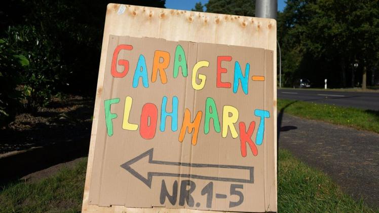 Der erste Hof und Garagenflohmarkt in Oelixdorf