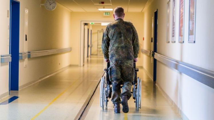 Die Soldaten des Versorgungsbatallions 142 unterstützten in den vergangenen Monaten das Schweriner Krankenhaus.