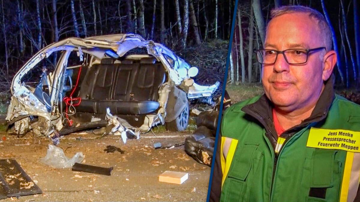 Schwerer Unfall Auf Der B70 Bei Meppen - Fahrer Lebensgefährlich ...