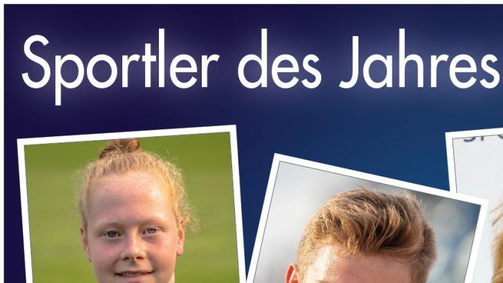 Als Nachwuchssportler nominiert (v.l.): Thea Farwick, Thorben Finke und Gesa Brandstrup.