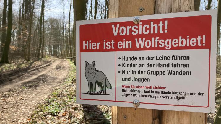 Wolf Warnung Botelsdorf