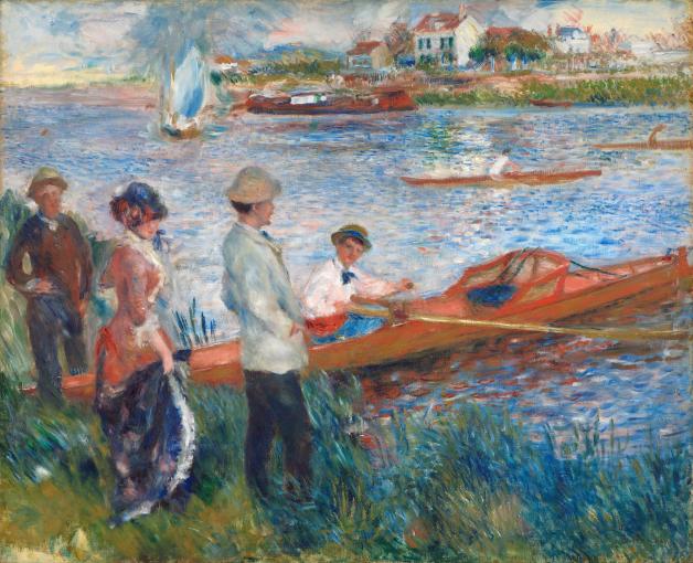 Dieses Bild heißt „Ruderer bei Chatou“ und ist auch von Pierre-Auguste Renoir.