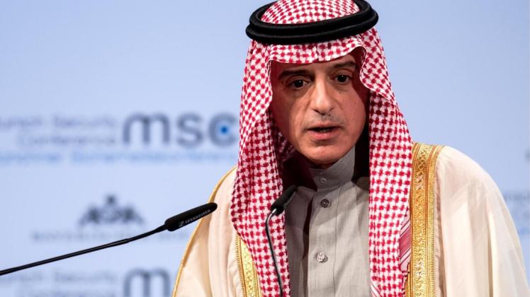 Der saudi-arabische Außenminister Adel bin Achmed al-Dschubai.