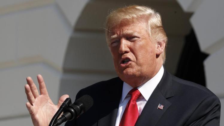 US-Präsident Donald Trump hat offenbar Vertreter seiner Regierung zu Gesprächen mit den Taliban geschickt. Foto: dpa US-Präsident Donald Trump hat offenbar Vertreter seiner Regierung zu Gesprächen mit den Taliban geschickt. Foto: dpa