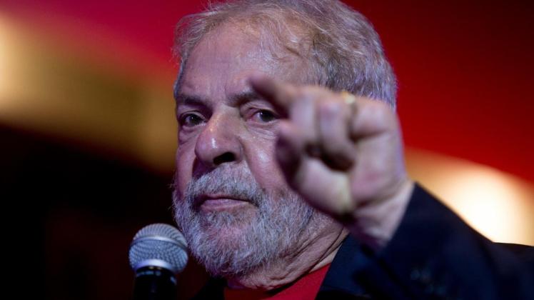 Beliebter Politiker in Brasilien: Der in Haft sitzende Lula. Foto: dpa
