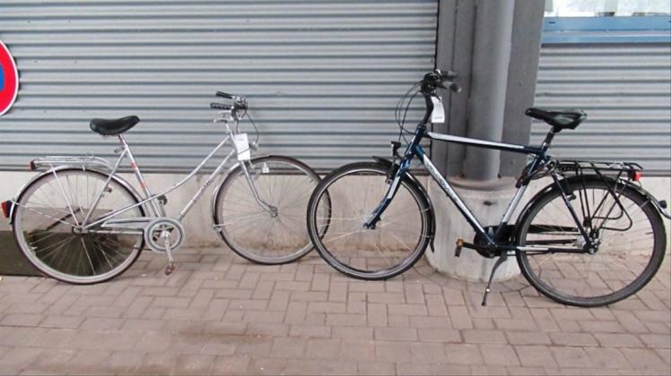 Mit diesen Fahrrädern waren die Einbrecher unterwegs. Mit diesen Fahrrädern waren die Einbrecher unterwegs.