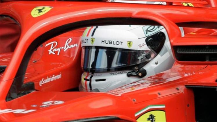 Konzentriert sich auf seine Stärken: Ferrari-Pilot Sebastian Vettel. 