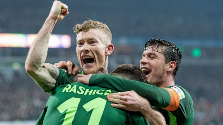 Kann der SV Werder auch am Ostersonntag gegen Eintracht Frankfurt wieder jubeln? 