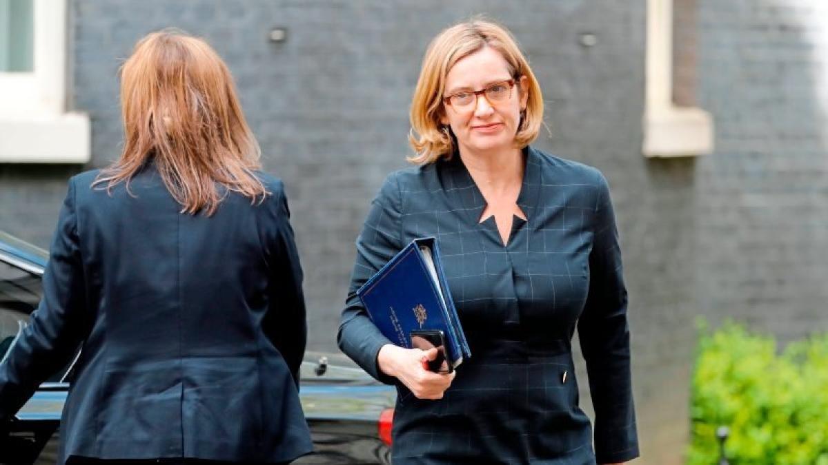 Britische Innenministerin Amber Rudd NOZ