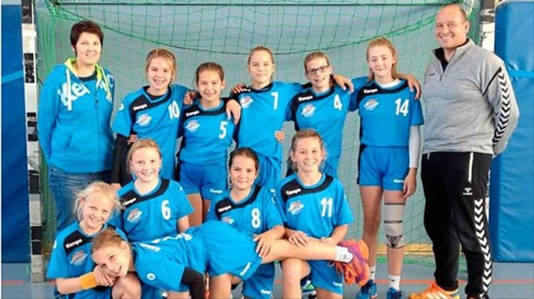 Erfolgreich: die Auswahl der Handball-Region Oldenburg. 