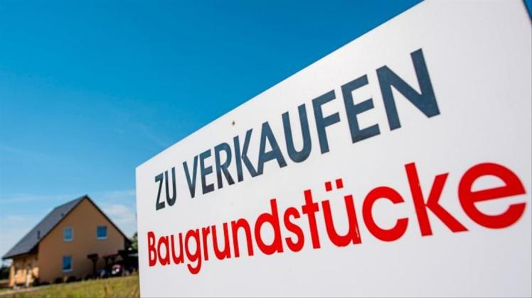 In Delmenhorst nicht absehbar: Verkauf von Grundstücken in einem Neubaugebiet. Symbolfoto: Patrick Pleul/dpa In Delmenhorst nicht absehbar: Verkauf von Grundstücken in einem Neubaugebiet. Symbolfoto: Patrick Pleul/dpa
