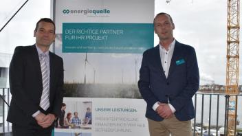 Die Standortleiter Matthias Heinicke und Martin Weiße möchten in den kommenden Jahren ihren Beitrag zur erfolgreichen Umsetzung der Energiewende in MV leisten. 