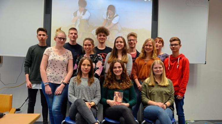 Stolz auf das Ergebnis: die Beteiligten des Filmprojektes am Windthorst-Gymnasium. 
