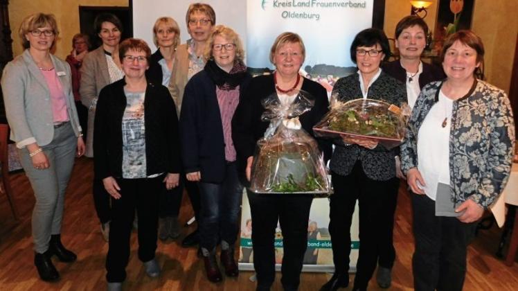 Der neu gewählte Vorstand des Kreislandfrauenverbandes Oldenburg freut sich auf seine Arbeit. 