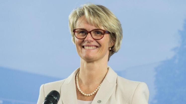 Die Bundesministerin für Bildung und Forschung, Anja Karliczek (CDU), mahnt bei den Ländern Zustimmung zum Digitalpakt für Schulen an. Foto:imago/Eibner