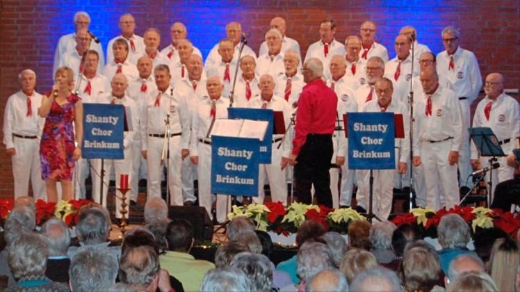 Das alljährliche Weihnachtskonzert gehört beim Shanty Chor Brinkum zu den wichtigsten Konzerten im Kalenderjahr. 