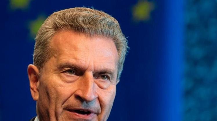 Günther Oettinger ist Haushaltskommissar der EU. 