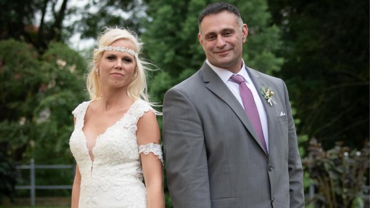 Erst ja, dann nein: Für Tamara und Sascha wird die Sat.1- Show "Hochzeit auf den ersten Blick" zum Debakel. Foto: SAT.1/Claudius Pflug