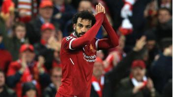 Liverpools Stürmer Mohamed Salah verzückte am Dienstagabend die Fans mit einer unglaublichen Leistung. Der Ägypter erzielte zwei Tore selbst und legte zwei weitere auf. Foto: dpa