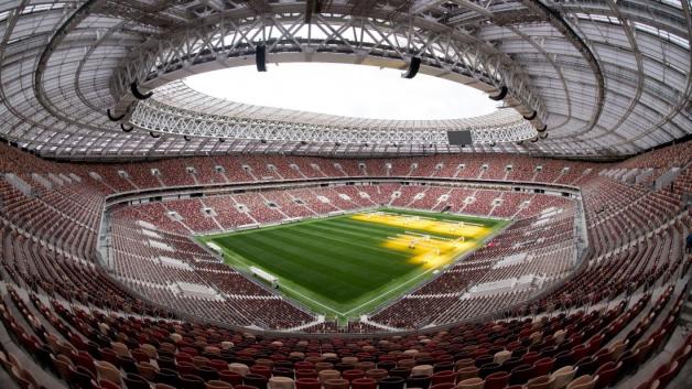 Im Moskauer Luschniki-Stadion findet am 15. Juli das WM-Finale statt. Foto: picture alliance / Marius Becker/dpa/dpa-tmn