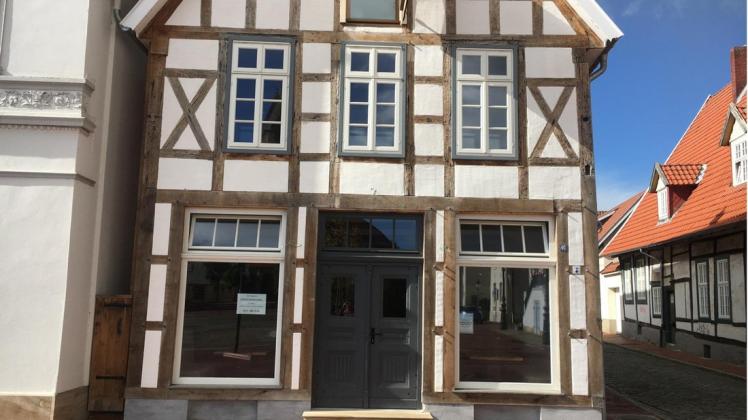 In diesem Fachwerkhaus eröffnet bald das "Anno 1510". In diesem Fachwerkhaus eröffnet bald das "Anno 1510".
