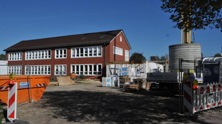 Die Mittelkanalschule in Papenburg erhält einen Neubau und wird umfassend saniert. 