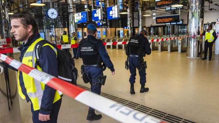 Bei dem Angriff am Hauptbahnhof in Amsterdam wurden zwei Amerikaner verletzt. Foto: Imago/Evert Elzinga