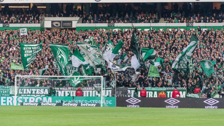 Werder Bremen spielt am Freitag gegen den VfL Wolfsburg im Weserstadion. Foto: imago/nordphoto/Ewert
