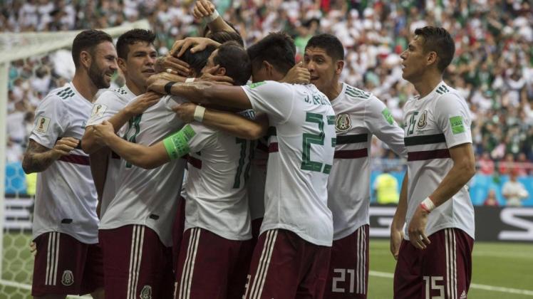 Mexiko steht nach dem Erfolg über Südkorea mit einem Bein im Achtelfinale.