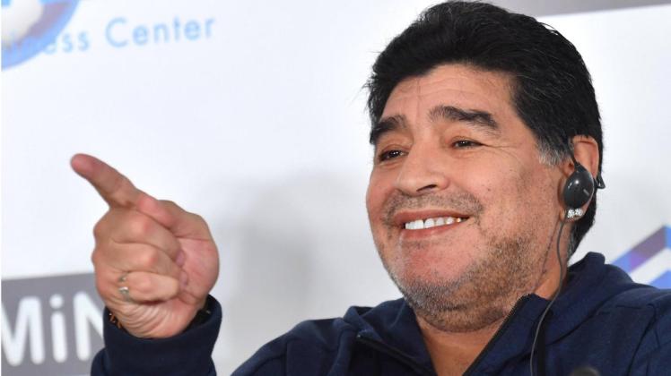 Diego Maradona wird neuer Trainer bei einem mexikanischen Zweitligisten. Foto: imago/ITAR-TASS
