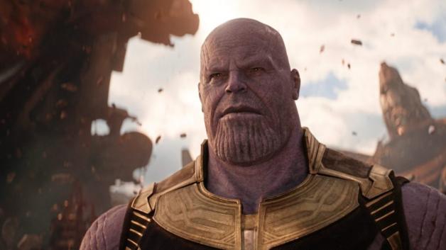 Neuer Marvel-Schurke:  Im Kampf gegen Thanos (Josh Brolin) müssen sich die Avengers noch einmal zusammenraufen. 