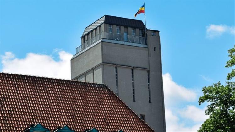 Der Delmenhorster Wasserturm hat am Sonntag für Besucher geöffnet. 