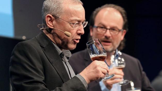 Bier ist ein tolles Lebensmittel, betonten Thomas Vilgis (links) und Thomas Ellrott. Bier ist ein tolles Lebensmittel, betonten Thomas Vilgis (links) und Thomas Ellrott.