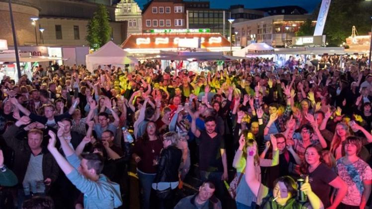 Ab Donnerstag, 7. Juni 2018, wird in Delmenhorst wieder das Stadtfest gefeiert. Archivfoto: Melanie Hohmann