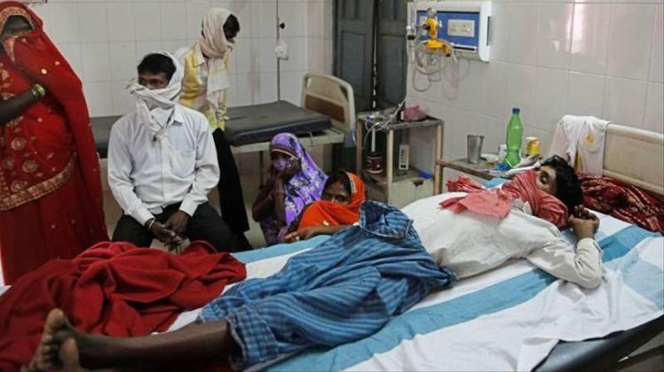 Tuberkulose-Patient im indischen Varanasi: 1,6 Millionen Menschen starben 2017 nach WHO-Angaben an Tuberkulose. 