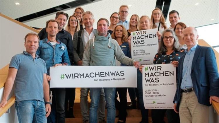 Breite Mehrheit: Initiatoren und Mitstreiter der Initiative „Wir machen was“. Breite Mehrheit: Initiatoren und Mitstreiter der Initiative „Wir machen was“.