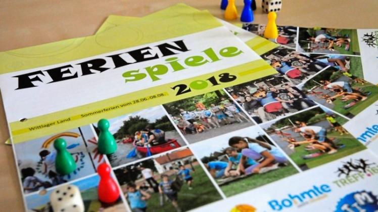 De Flyer mit dem diesjährigen Programm der Ferienspiele wurde schon im April 2018 im Wittlager Land verteilt. 