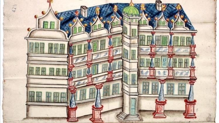 Der Heimatverein Delmenhorst übergibt der Stadt eine bisher unbekannte Ansicht des Schlosses Delmenhorst aus der Zeit von Graft Anton I. von Oldenburg und Delmenhorst. Der Heimatverein Delmenhorst übergibt der Stadt eine bisher unbekannte Ansicht des Schlosses Delmenhorst aus der Zeit von Graft Anton I. von Oldenburg und Delmenhorst.