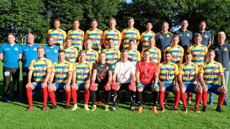 Mit diesem Aufgebot geht der SV Atlas in die Fußball-Oberliga 2018/19. 