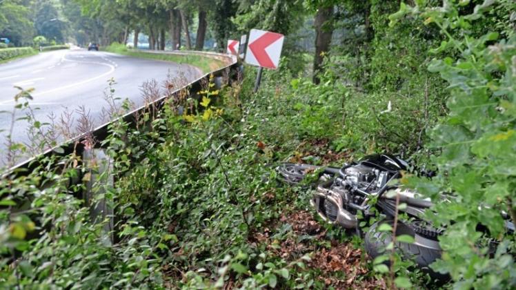 Bei einem Unfall in Lingen auf der Schüttorfer Straße wurde ein Motorradfahrer verletzt. 