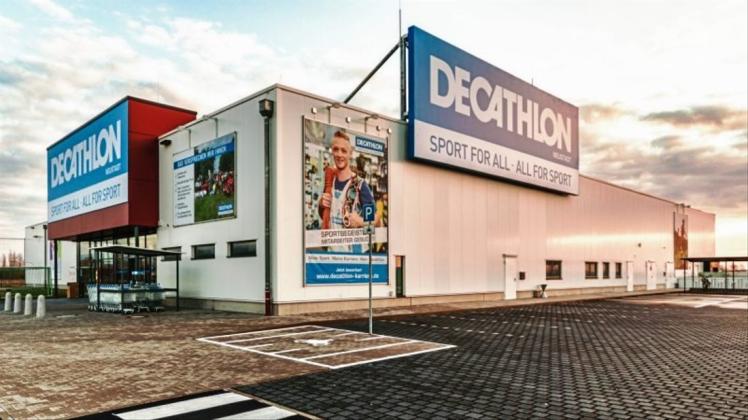 Sportartikelfachmarkt Decathlon will im Gewerbegebiet Brinkum-Nord eine Filiale errichten. Die Städte Delmenhorst und Bremen legen Protest ein. Archivbild: Decathlon Deutschland