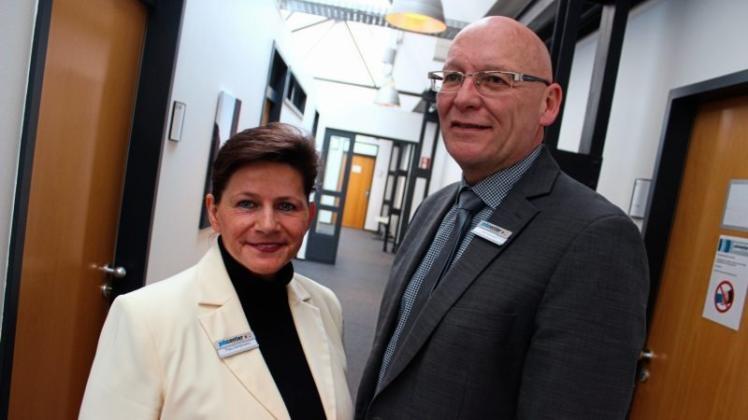 Haben ein schwieriges Jahr hinter sich: Jobcenter-Leiter Frank Münkewarf und seine Stellvertreterin Marion Denkmann. 