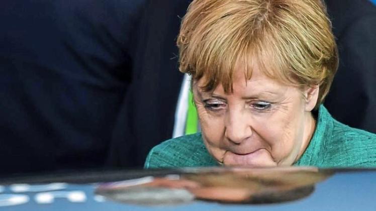 Ist zufrieden: Insgesamt nannte CDU-Chefin Merkel die Einigung auf einen gemeinsamen Text der 28 Staats- und Regierungschefs eine „gute Botschaft“. 