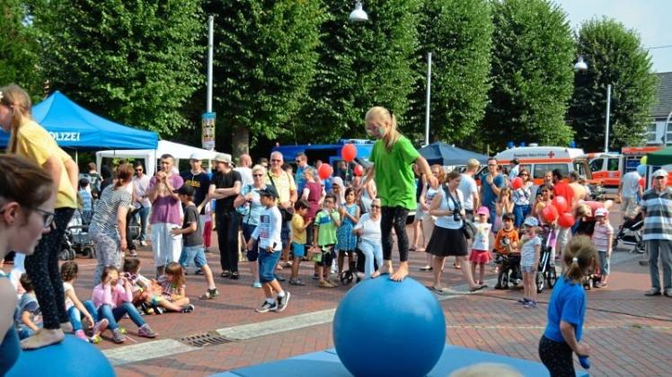 Der Kreisjugendring hat 2016 das Kinderkulturfest in Ganderkesee mitorganisiert. Archivfoto: Thomas Deeken