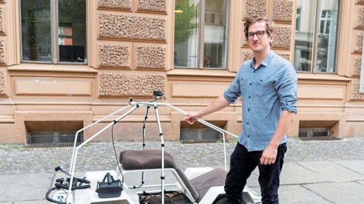 Moovel Lab-Mitarbeiter Raphael Reimann: Die Ideenschmiede will autonome Autos sympathischer machen. 