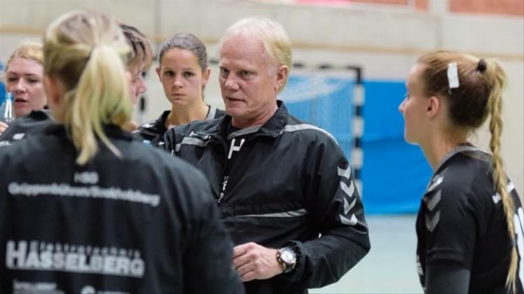 Was war in Halbzeit zwei los? Grüppenbührens Trainer Harald Logemann wunderte sich über den Leistungseinbruch seiner Mädels.  