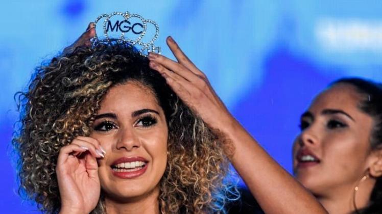 Studentin Zoe Brunet aus Belgien wurde zur „Miss WM 2018“ gekürt. Foto: Patrick Seeger