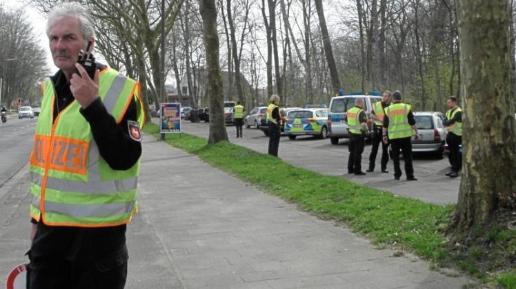 48 Fahrzeuge haben Polizeischüler am Montag in Delmenhorst kontrolliert. 