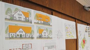 So sehen die Pläne für den Dorfladen und die Gemeinschaftsräume in Renkenberge aus. 