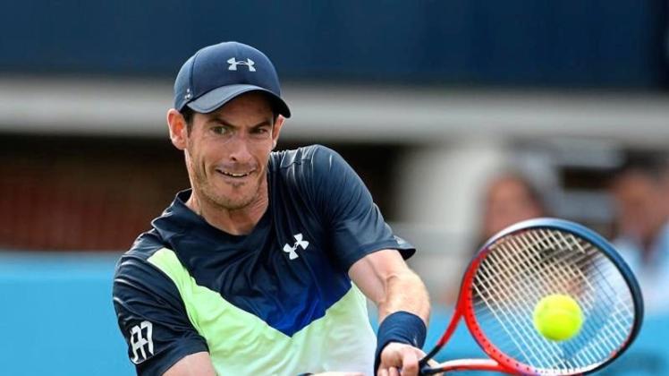Hält sich einen Wimbledon-Start offen: Andy Murray. 